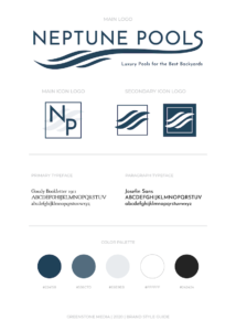 Final_T_Neptune Proofs- 2 Brand Style Guide Neptune Pools_2020 Greenstone Media@2x