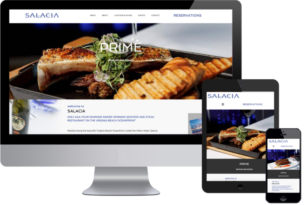 Salacia Mobile Responsive Website by Greenstone Media