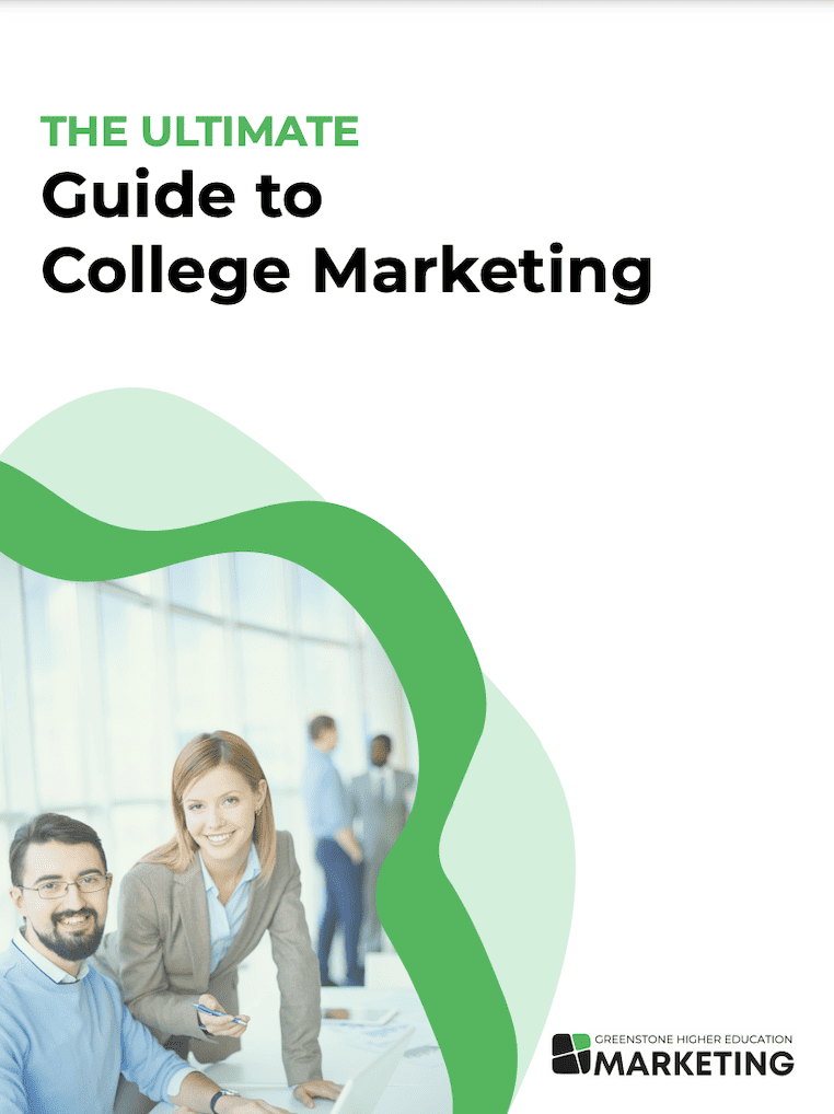 Ultimate Guide to Enrollment Marketing eBook cover image