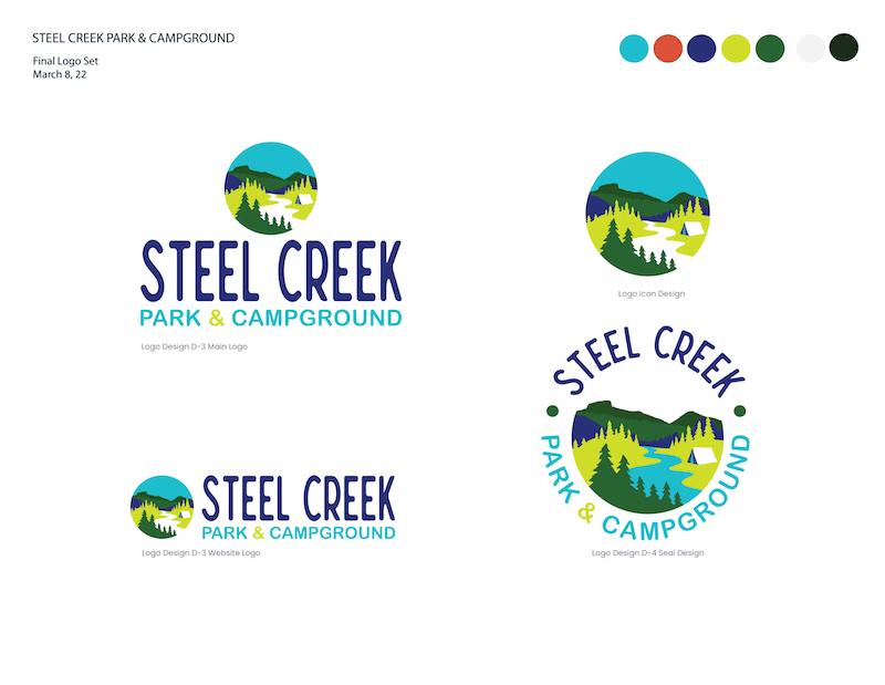 steel creek park new logo steel creek park new logo
